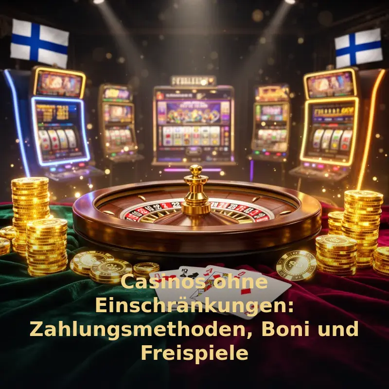 Casinos ohne Einschränkungen: Zahlungsmethoden, Boni und Freispiele